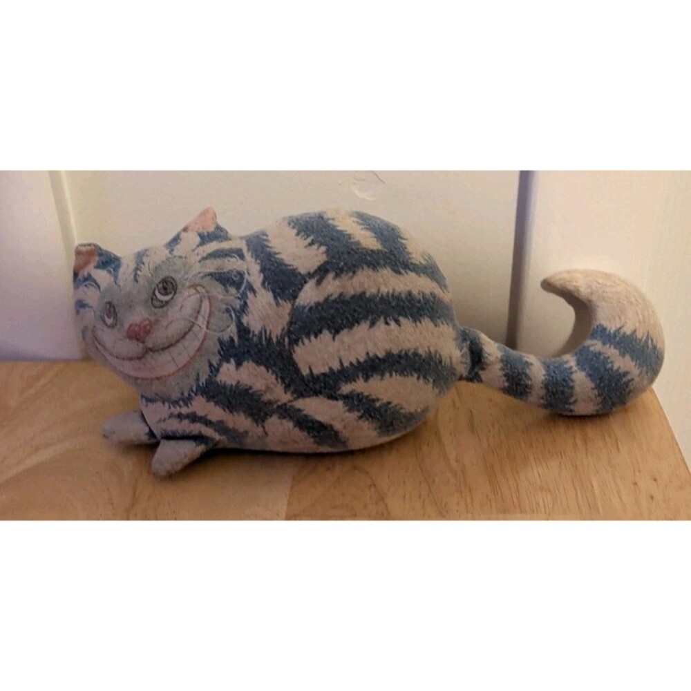 Vtg 1988 Toy Works Alice In Wonderland Cheshire Cat Armand Eisen Plush Higgins